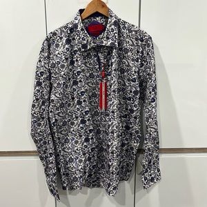 Brand new Elie Balleh paisley dress shirt